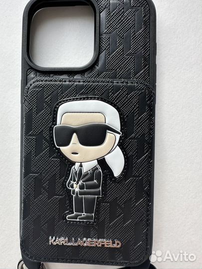 Чехол на iPhone 15 pro max Carl Lagerfeld