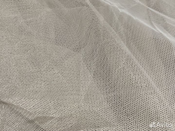 Шторы Тюль сетка 12,6 м серая