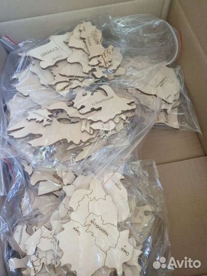 Карта мира из дерева на стену 85/160, декор