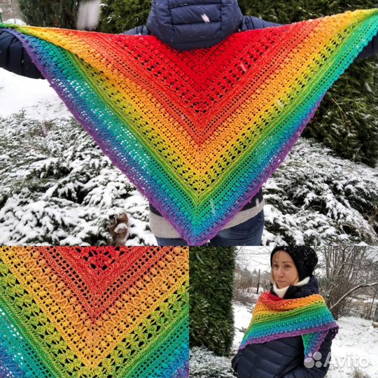 Вязаные аксессуары ручной работы