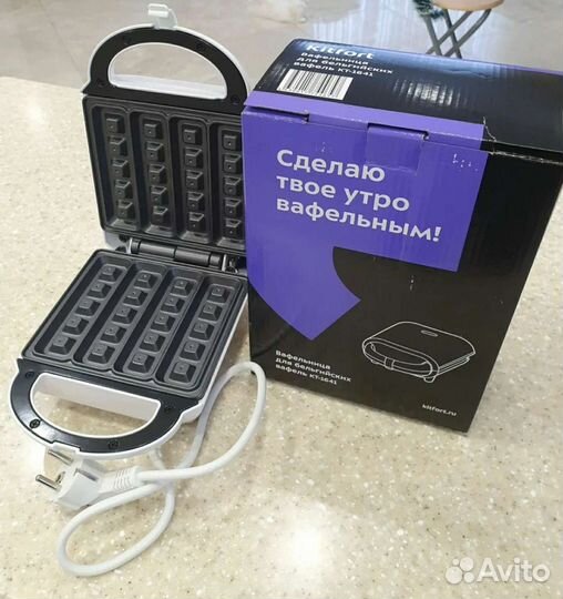 Вафельница kitfort кт-1641