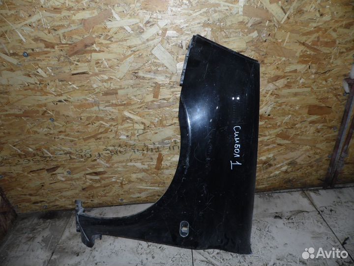 Переднее левое крыло рено символ клио