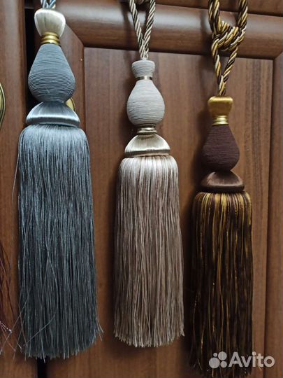 Кисти подхваты для штор, бахрома
