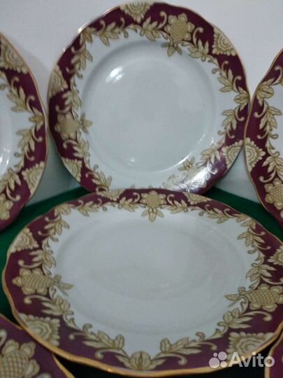 Набор тарелок.Дулево