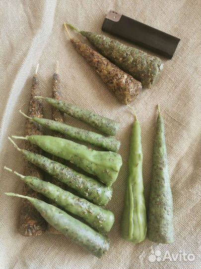 Свечи восковые ручной работы