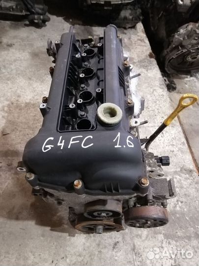 Двигатель 1.6 G4FC Киа Рио 3 Хендай Солярис