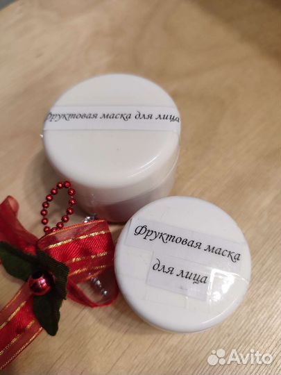 Фруктовая маска для лица ручной работы