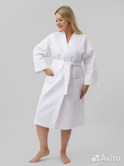Халат банный вафельный Артикул 1426 - 1423