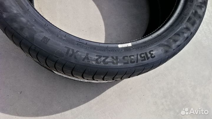Continental PremiumContact 6 SSR 275/40 R22 и 315/35 R22 111Y