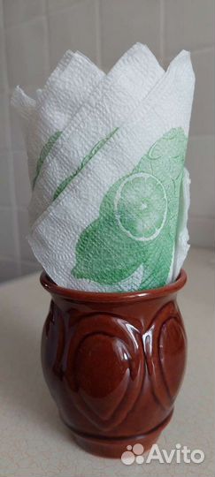 Керамические вазочки-салфетницы