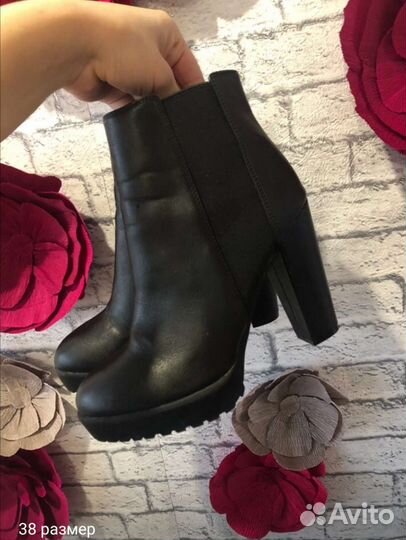 Ботильоны 38 размер новые