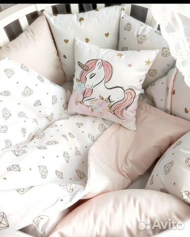 Бортики в детскую кроватку