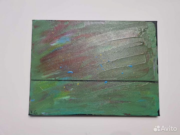Картина акрилом на холсте 30х40 