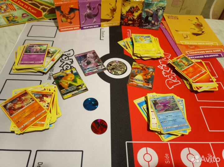 Pokemon Battle Academy + колоды карт + коврик