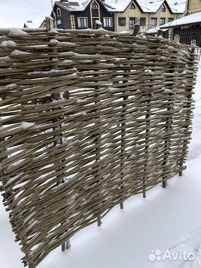 Плетень забор