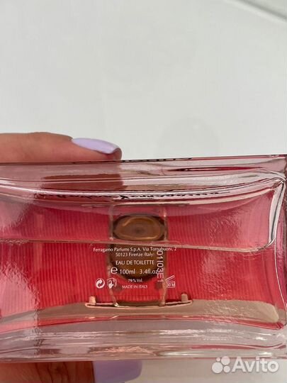 Туалетная вода salvatore ferragamo Signorina