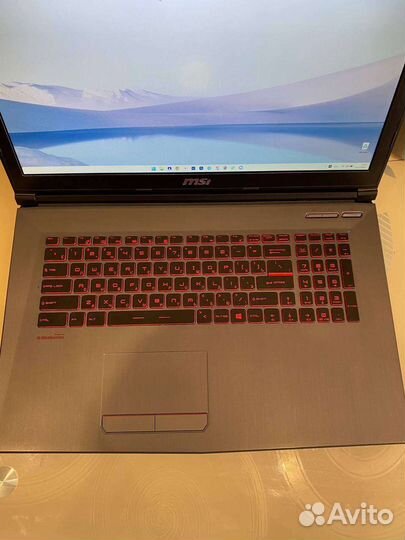 Игровой ноутбук msi 17