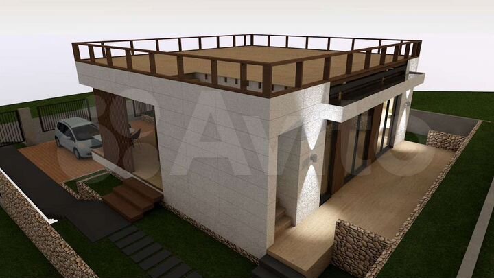 Дом 79 м² на участке 8 сот.