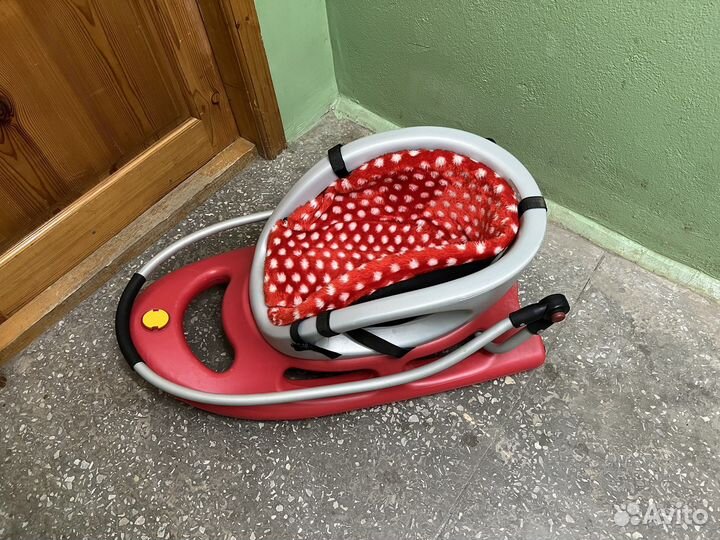 Детские пластиковые санки khw