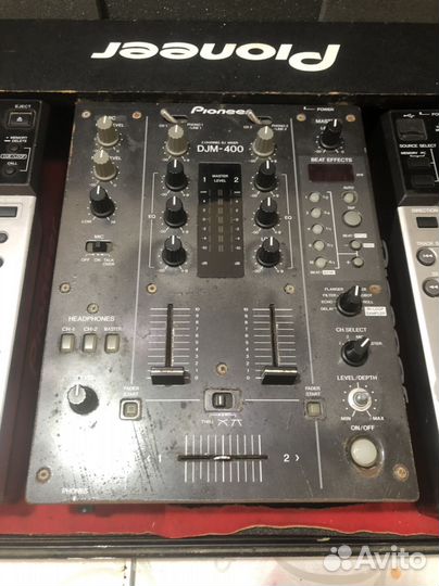 Pioneer cdj400-2шт+djm400 легенда