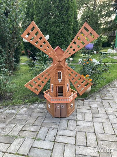 Садовая фигура мельница