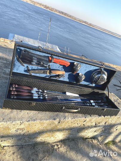 Набор шашлычный для пикника В кейсе