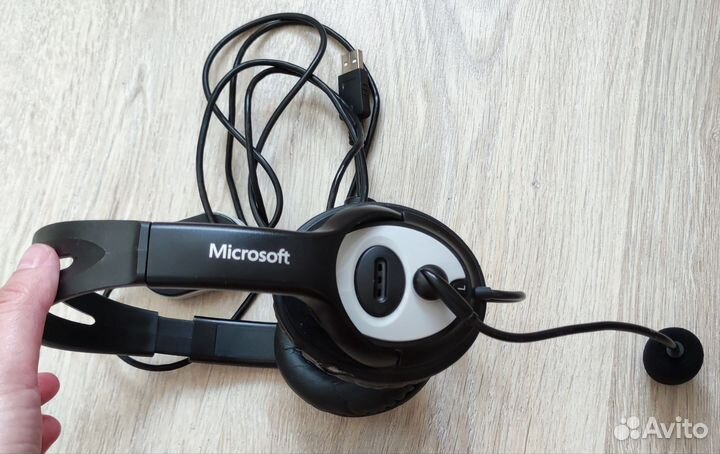 Гарнитура наушники с микрофоном usb