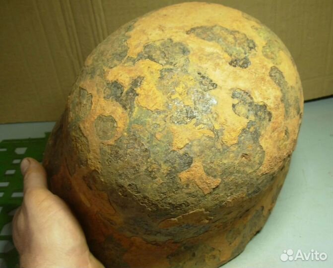 Каска немецкая Шлем Германия 1941 Оригин 64 размер