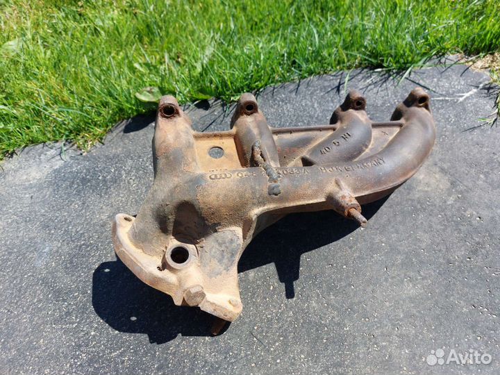 Выпускной коллектор и штаны Ауди А6 С4/ 100 С4