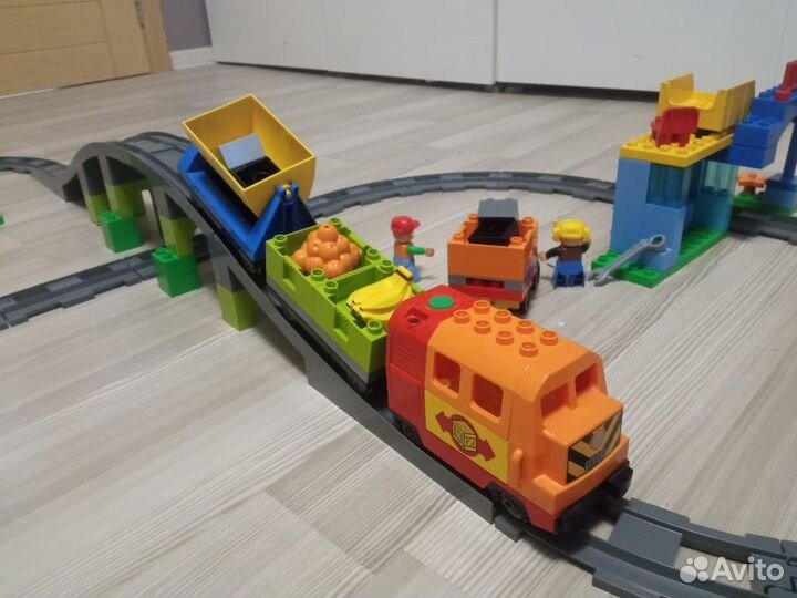 Lego duplo грузовой поезд 10508
