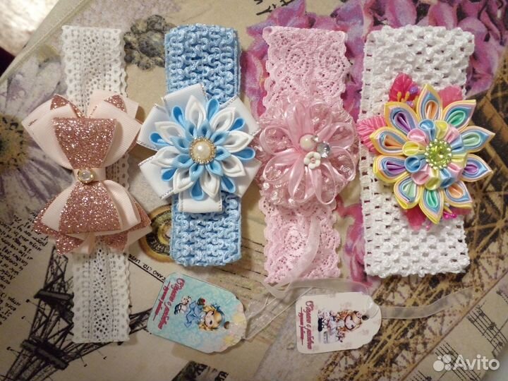 Повязка на голову для девочки