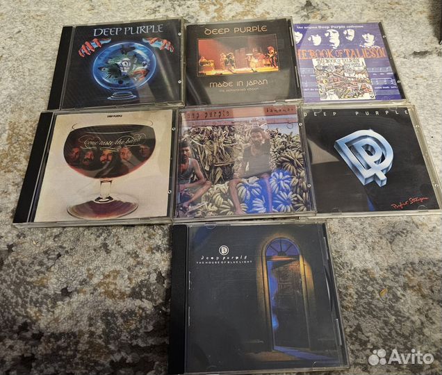 Коллекция CD дисков Deep Purple