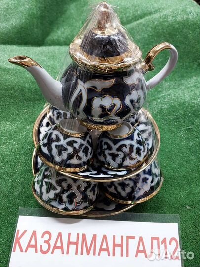 Набор узбекской посуды пахта