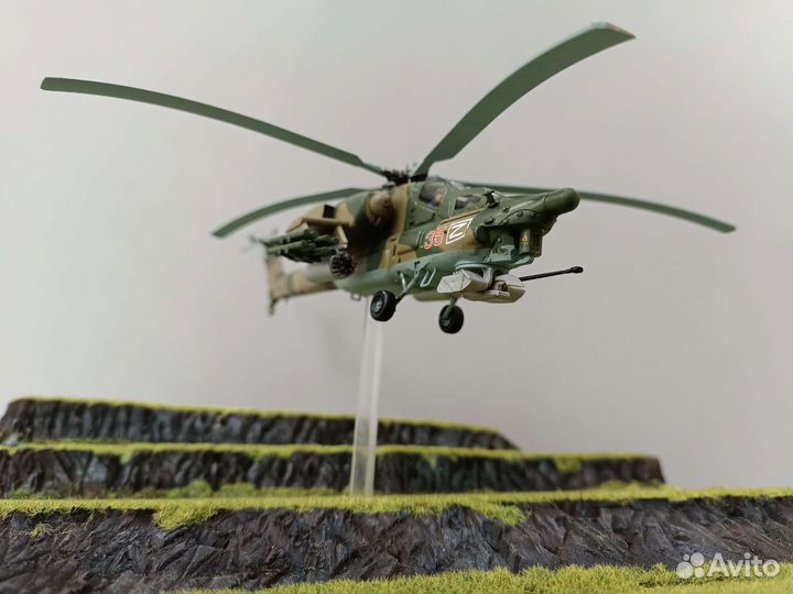 Сборная модель вертолета Ми-28