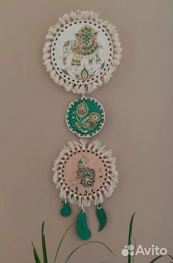 Ловец снов Панно настенное ручной работы