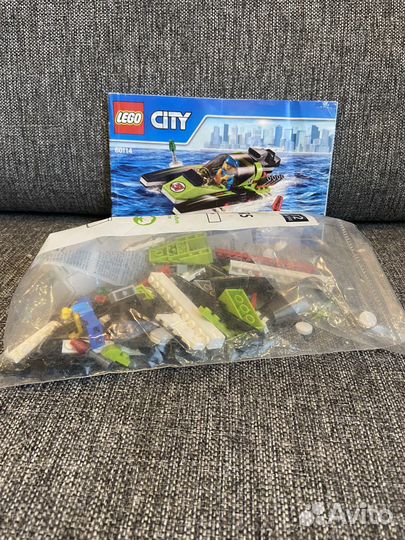 Lego City катер