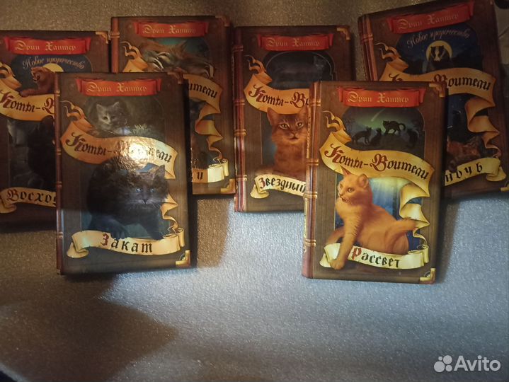 Коты воители 2 цикл книги