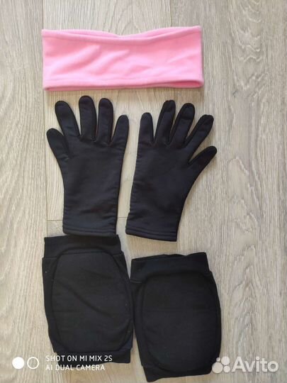 Перчатки, наколенники и термо повязка