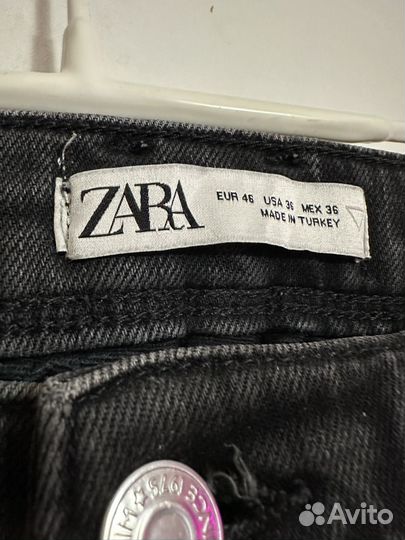 Джинсы zara мужские