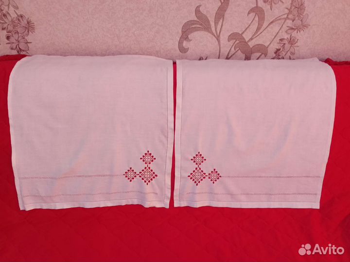 Шторки, занавески, винтаж, вышивка