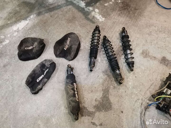 Пневмоподвеска на квадроцикл BRP XMR 1000 G2