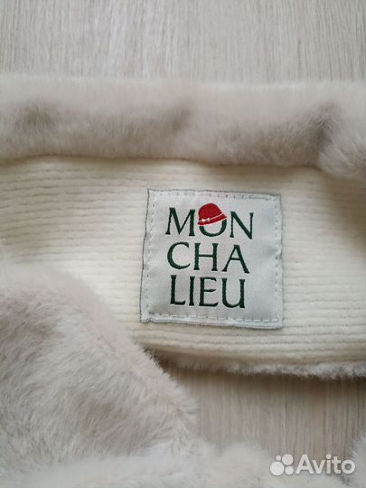 Зимняя повязка из искусственной норки