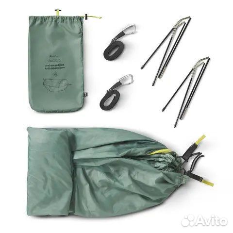 Гамак Forclaz Tropic 500 с москит сеткой для 1 чел