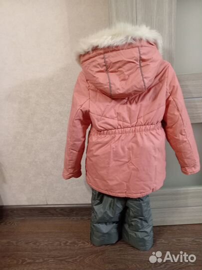 Зимний комбинезон для девочки 122