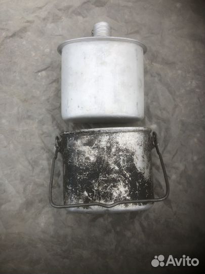 Фляжка с котелком