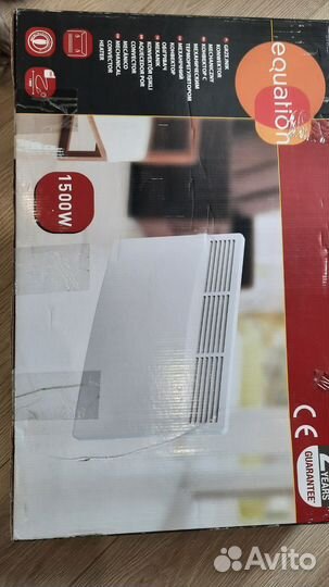 Электрообогреватель настенный equalion 1500 W