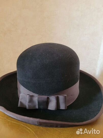 Шляпа фетровая женская