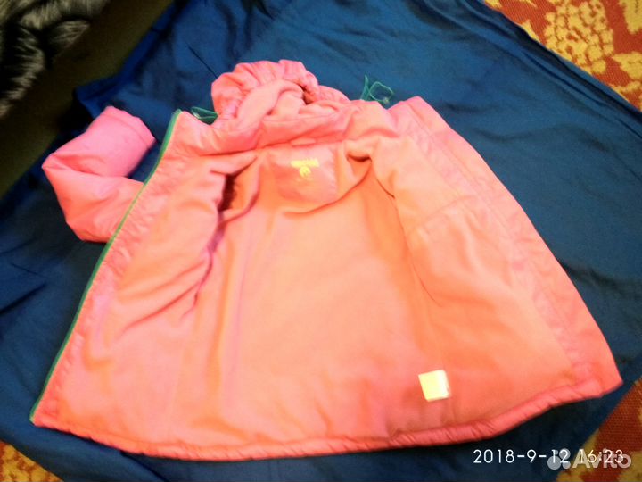 Продается демисезонная курточка Crockid на девочку