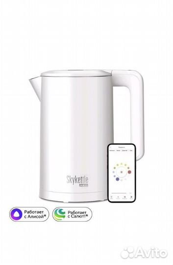 Чайник электрический RED Solution 1,7л, белый