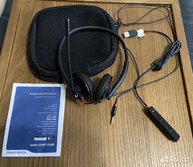 Plantronics 325 Гарнитура наушники с микрофоном